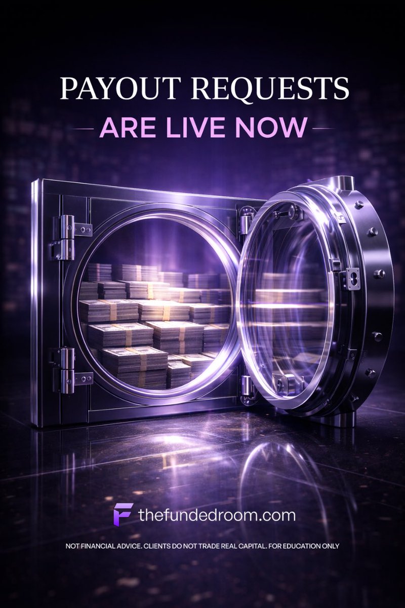Payout requests are officially LIVE.

Requests open every Sunday 12:00 PM IST and stay open till Monday 12:00 PM IST. 

This is what real trading firms do, 
they pay their traders.

If you’ve been waiting to see whether The Funded Room delivers…
now you have your answer.

Submit