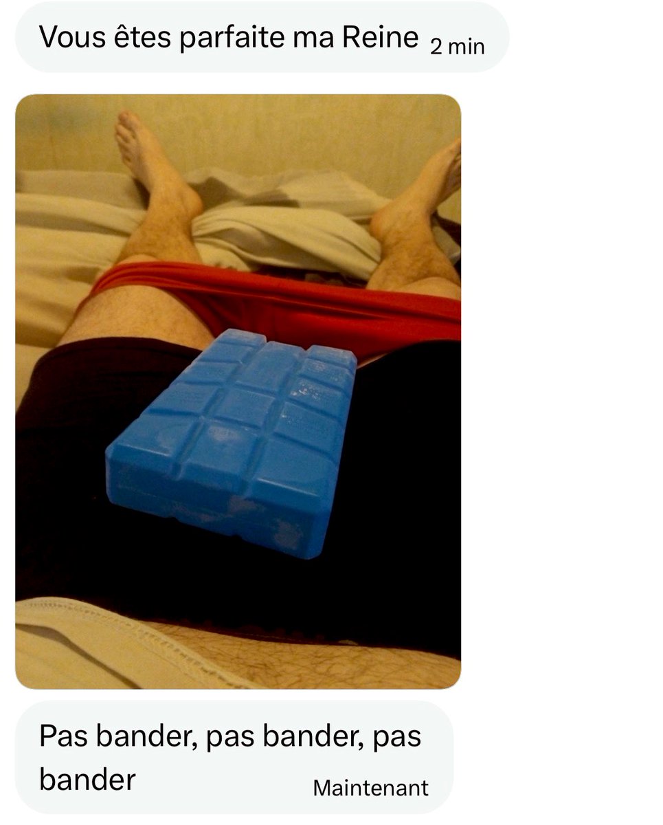 PTDRRR j’ai hurlé (oui après une opération du zboub vaut mieux esquiver les sources d’excitation telles que… Louisa 🤭)