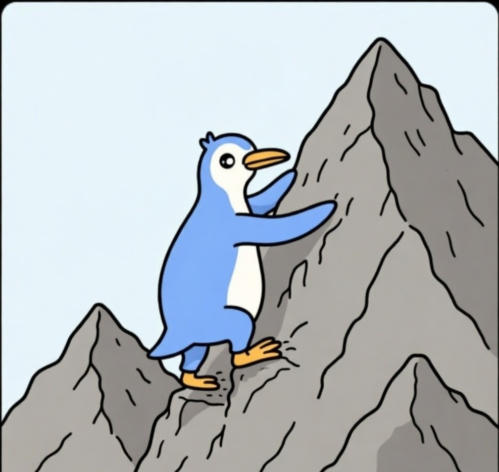 I'll see all you pedgy penguins at the top