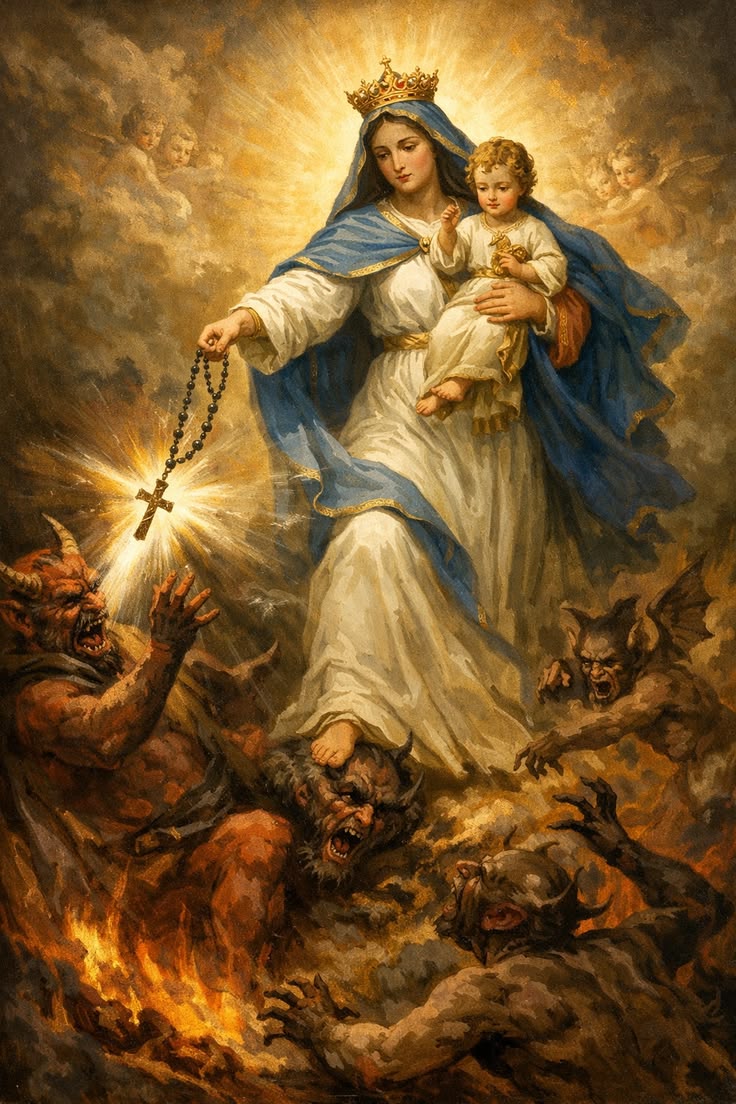 The Rosary is the scourge of the devil
