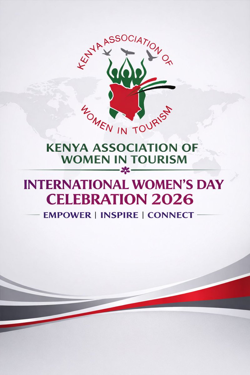 KAWTourism's tweet image. Today we celebrate the women powering Kenya’s tourism industry, leaders, entrepreneurs, conservationists &amp;amp; changemakers.
At the Kenya Association of Women in Tourism, we believe when women thrive, tourism thrives.
Happy International Women’s Day! 🌸 #IWD2026 #WomenInTourism #KAWT