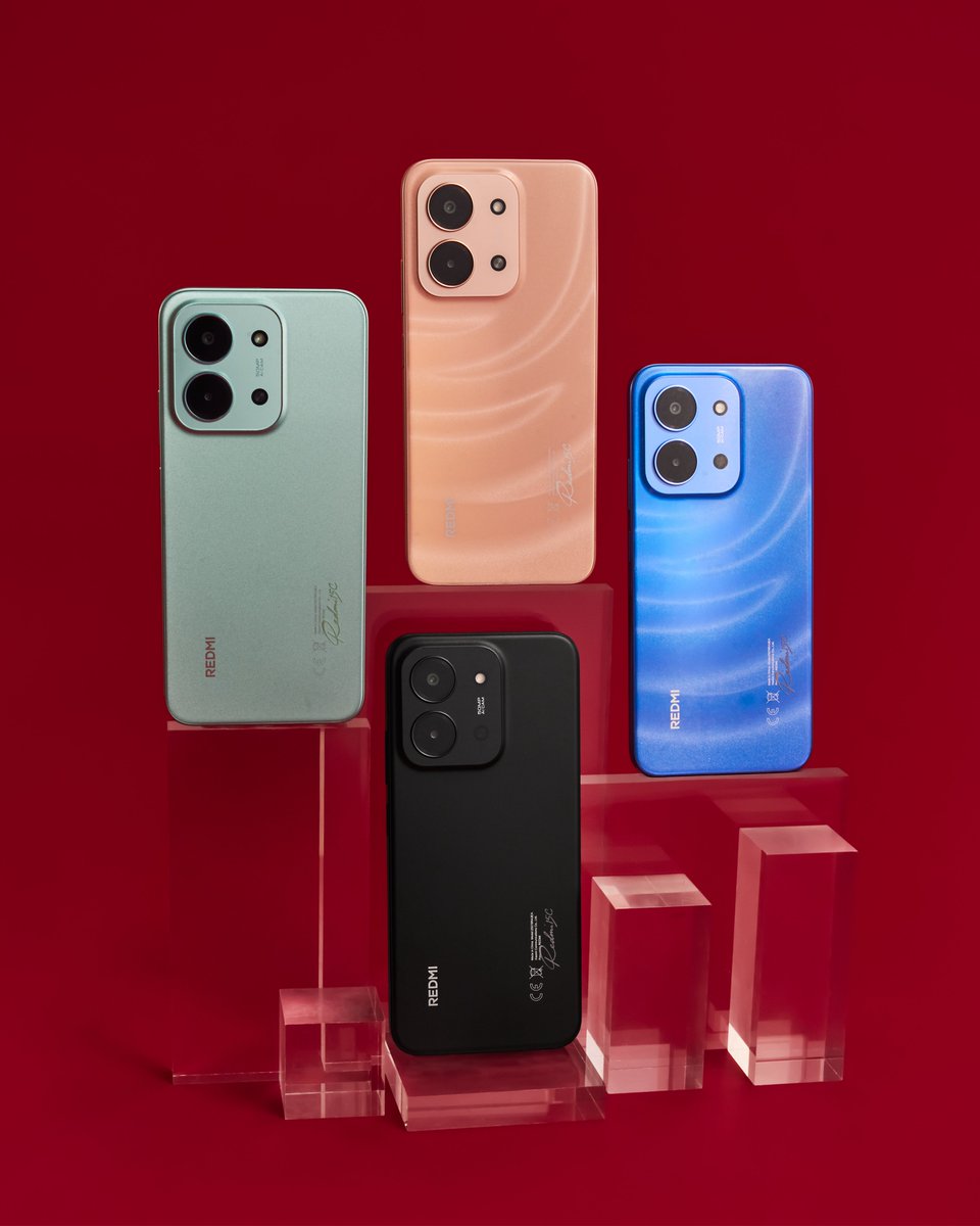 XiaomiNigeria's tweet photo. Express your style with the Redmi 15C.👌🏾
Sleek design, elegant finishes, and shades made to match your vibe.
Which one is yours? 👀
#REDMI15C #ExpressYourStyle https://t.co/A5b4rCIzuF