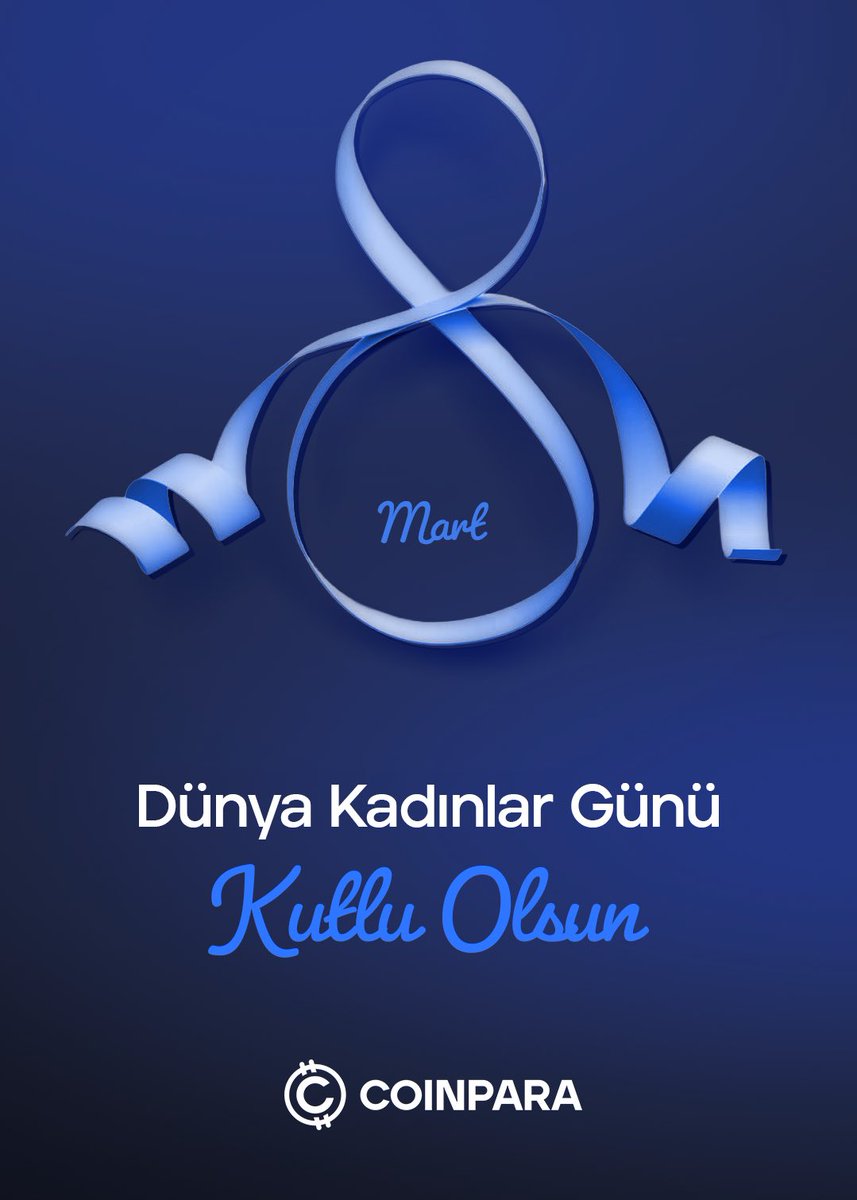 Bluex_Turkiye's tweet photo. Hayatın her alanında değer yaratan tüm kadınların…
8 Mart Dünya Kadınlar Günü kutlu olsun.
#coinpara #8martdünyakadınlargünü https://t.co/Va2COClbWg