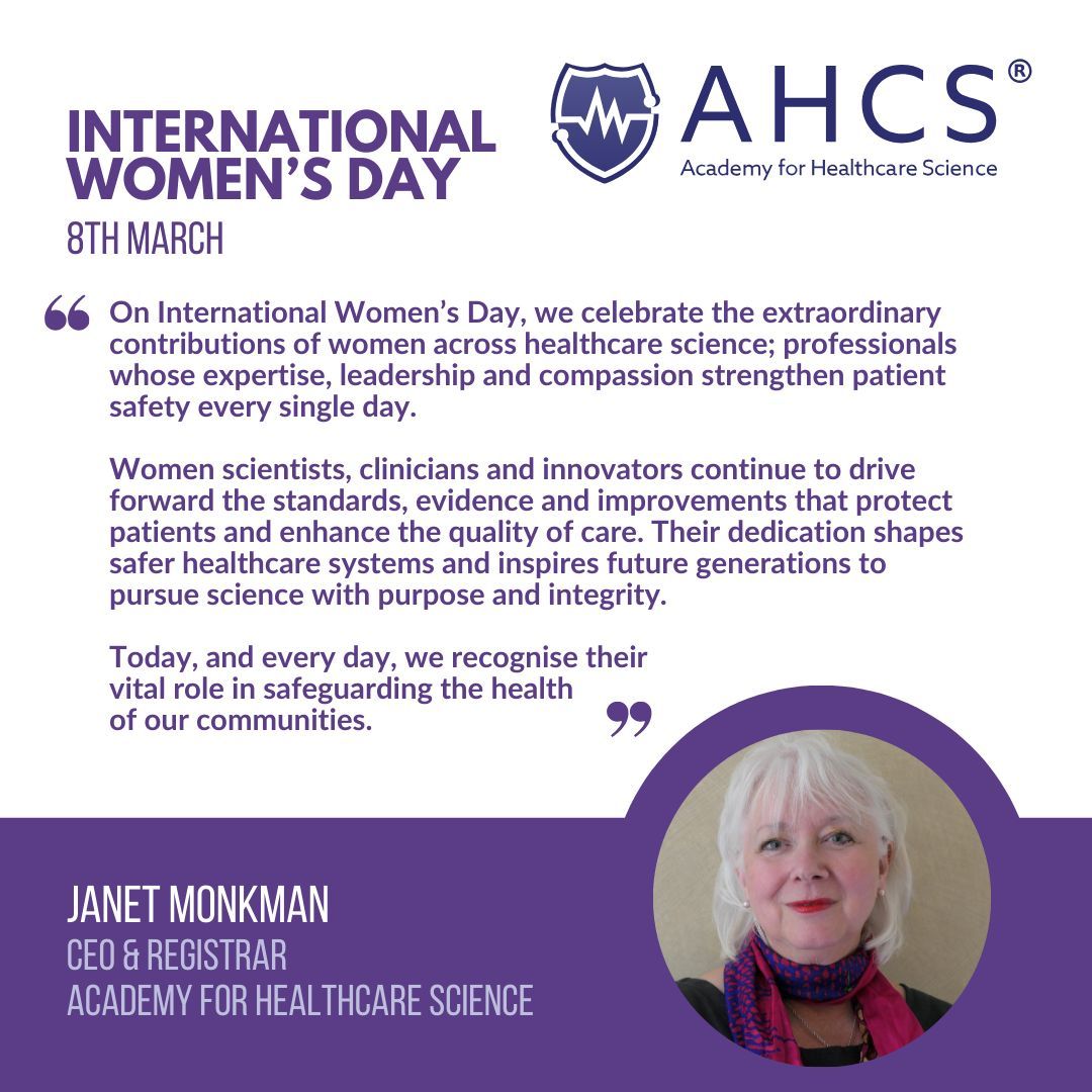Academy for Healthcare Science tweet media