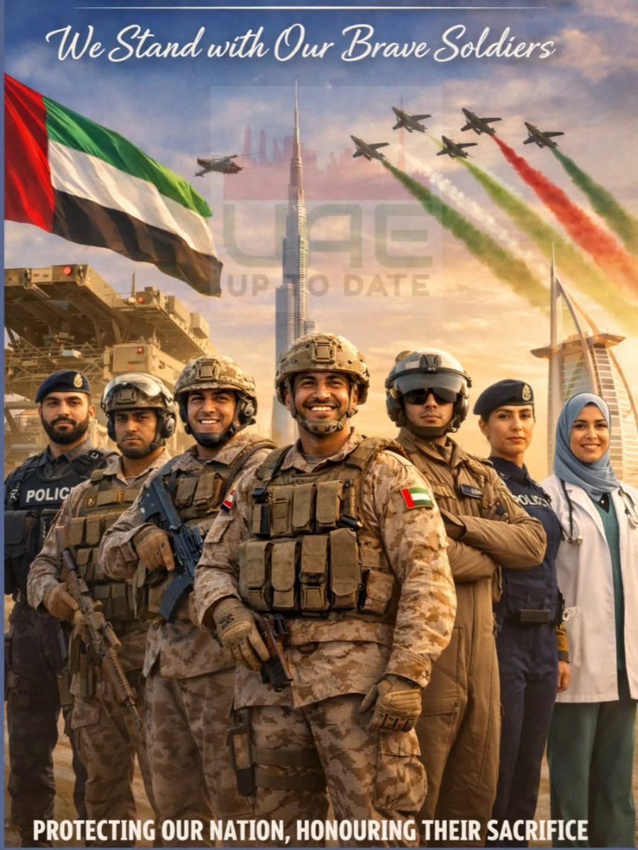 Zafar_1007's tweet photo. Proud of our Heroes. 🇦🇪❤️
#uae #SafeAndSecure #nationpride #frontliners #uaeuptodate #Iran #bbvipal5 #الكويت_الآن #النصر #Dubai https://t.co/xNRDmCkJXw