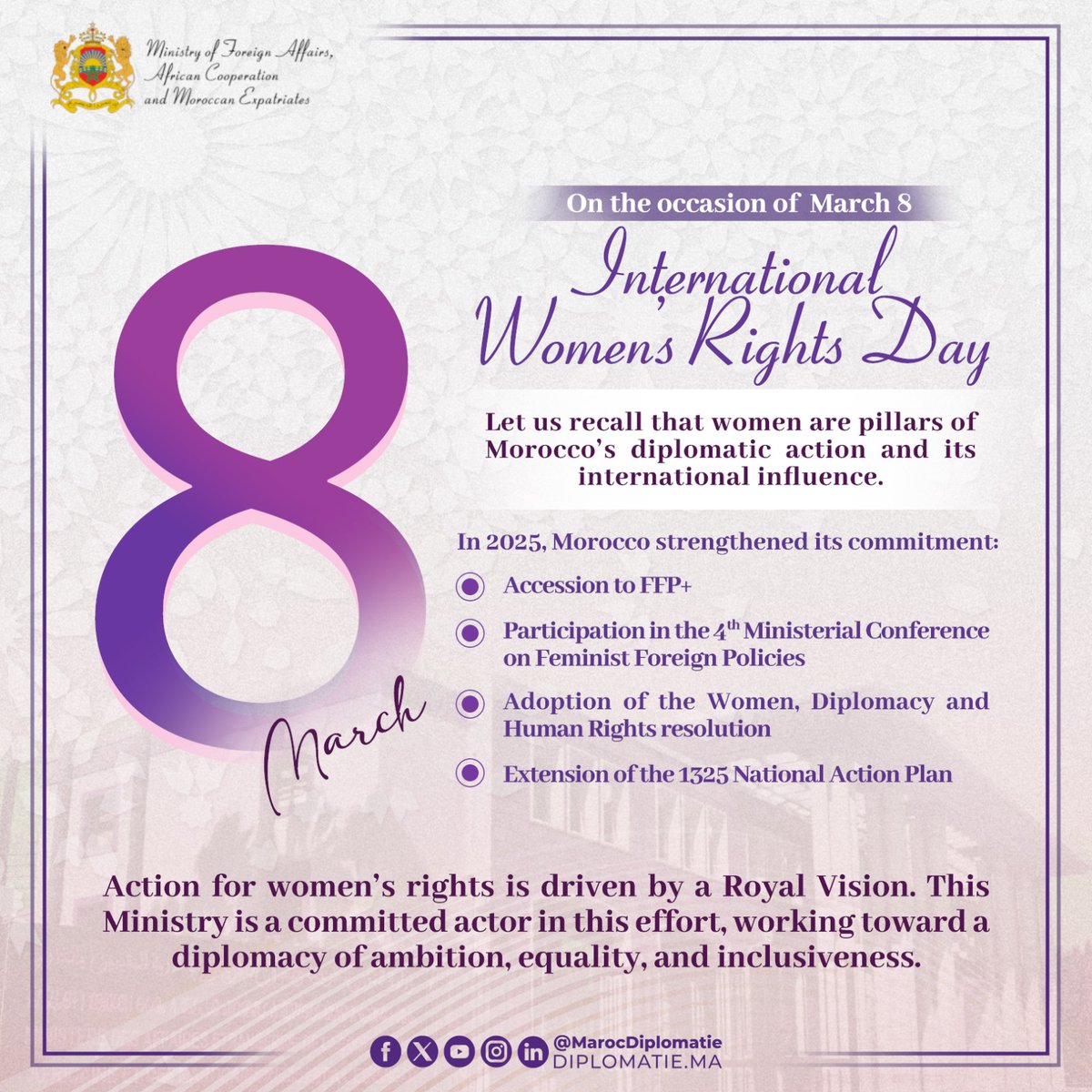 Moroccan Diplomacy 🇲🇦 (@marocdiplo_en) on Twitter photo 