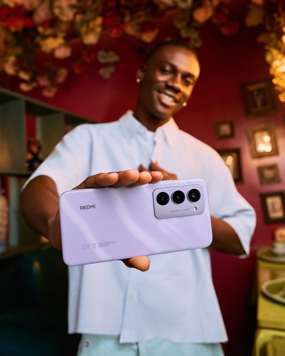 XiaomiNigeria's tweet photo. Midweek looking this good.๐
Sandy Purple on the Redmi 15 never misses โ smooth curves, effortless style.๐ธ
Ready when you are.๐
#REDMI15 #GoForDaysNotHours #SandyPurpleVibes https://t.co/BwDKeCaY1w