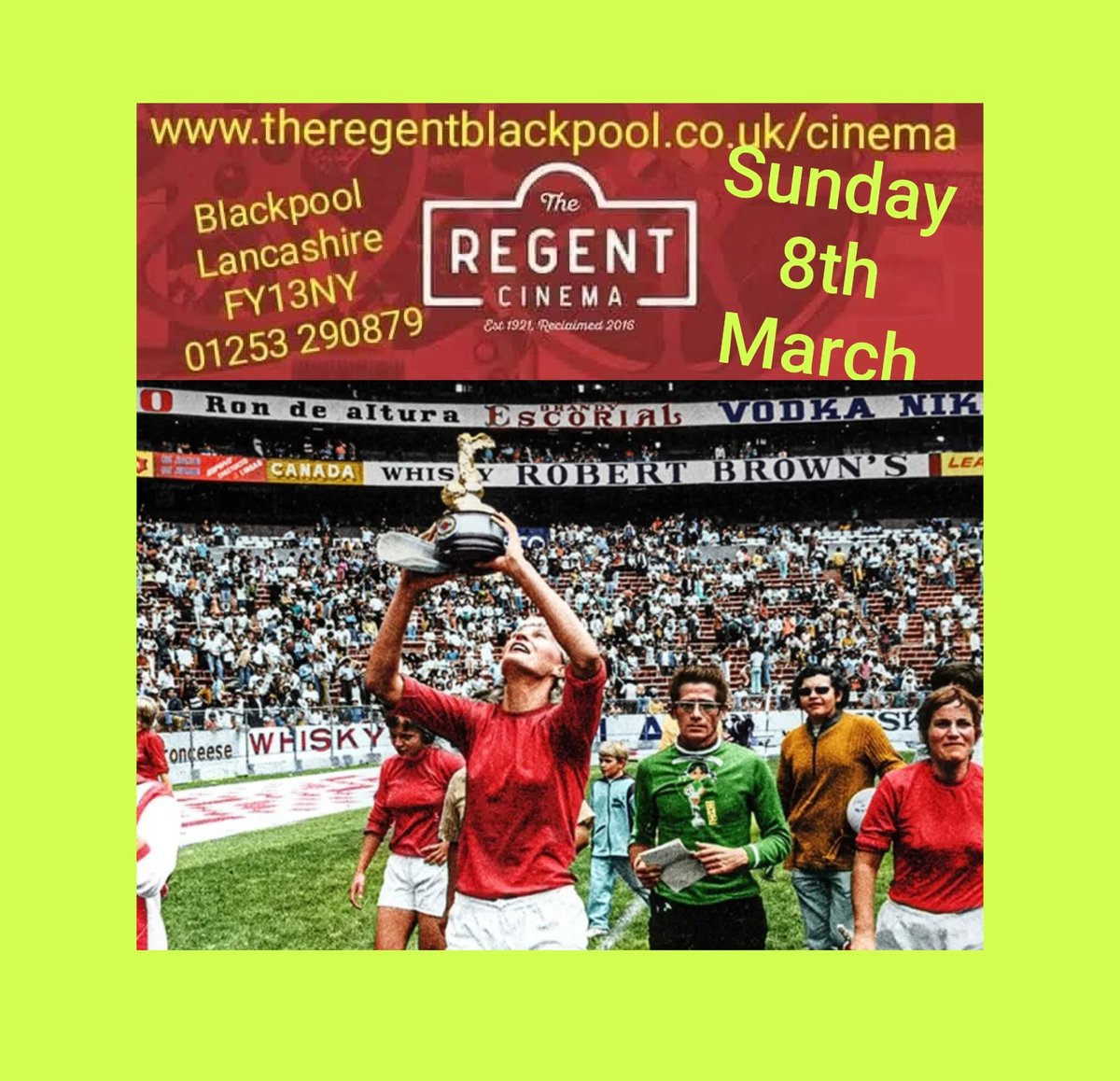 <a href="/regentcinemabp/">The Regent Independent Cinema</a> 🐦
All tickets are bookable now.
Book now
theregentblackpool.co.uk/cinema
The Regent Cinema 
☎️ 01253 290879 
#TheRegentCinema #RegentCinemaBlackpool #TheRegentBlackpool #Copia71
