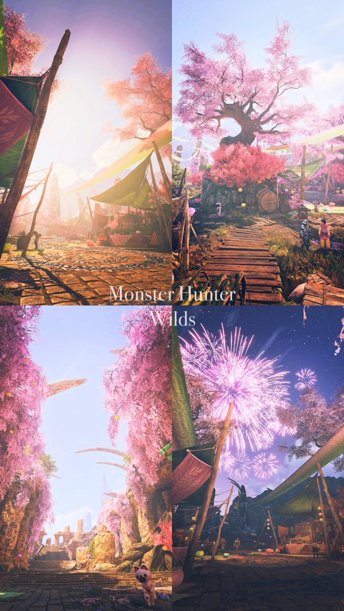 MHW_Oruha's tweet photo. #この素晴らしいMHWildsの世界
#MHWilds #MHWilds風景
#花舞の儀 https://t.co/snQxlowSDG