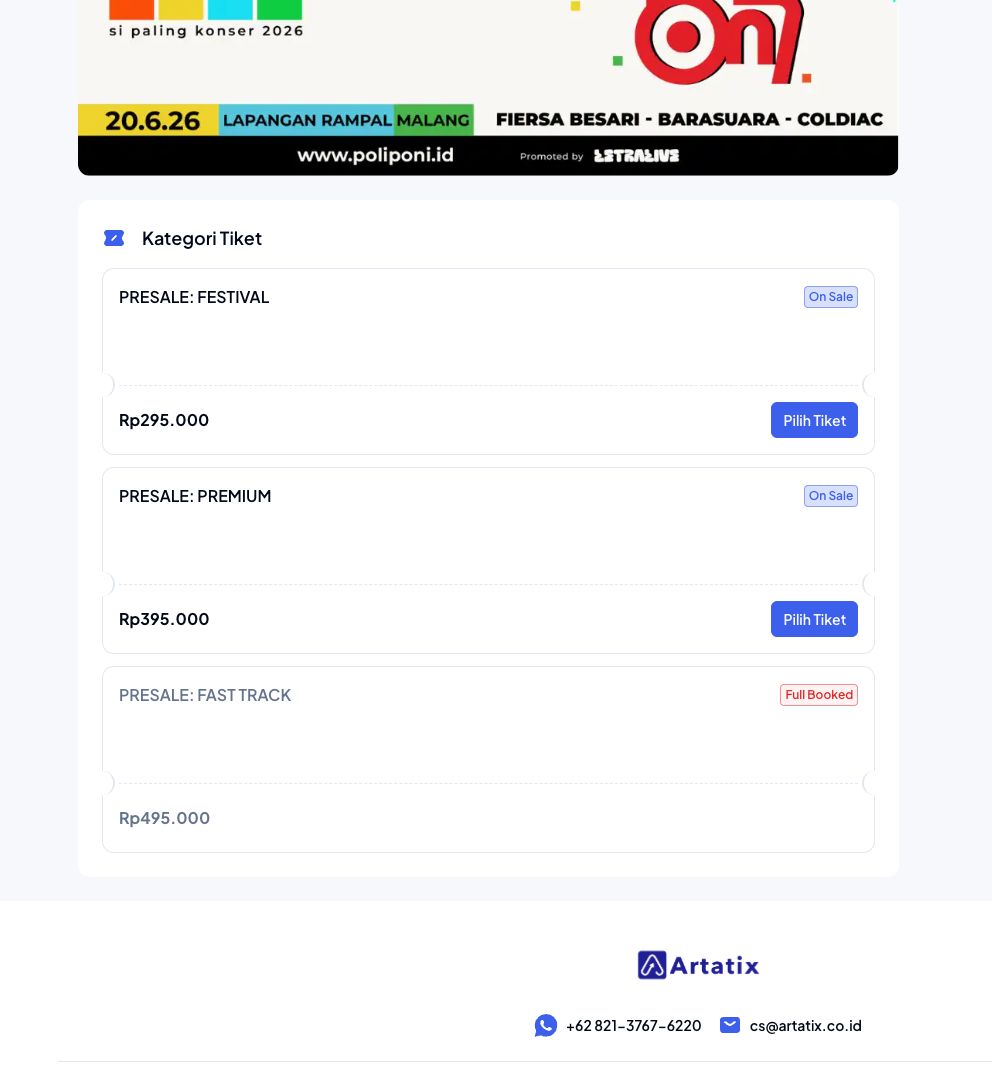 Ndickna's tweet photo. Yg masi cari tiket poliponi SO7 masih available yaaa. Fee mura pol langsung namamu sendirii. Gas selak abis lageee https://t.co/z8sudOMU7k