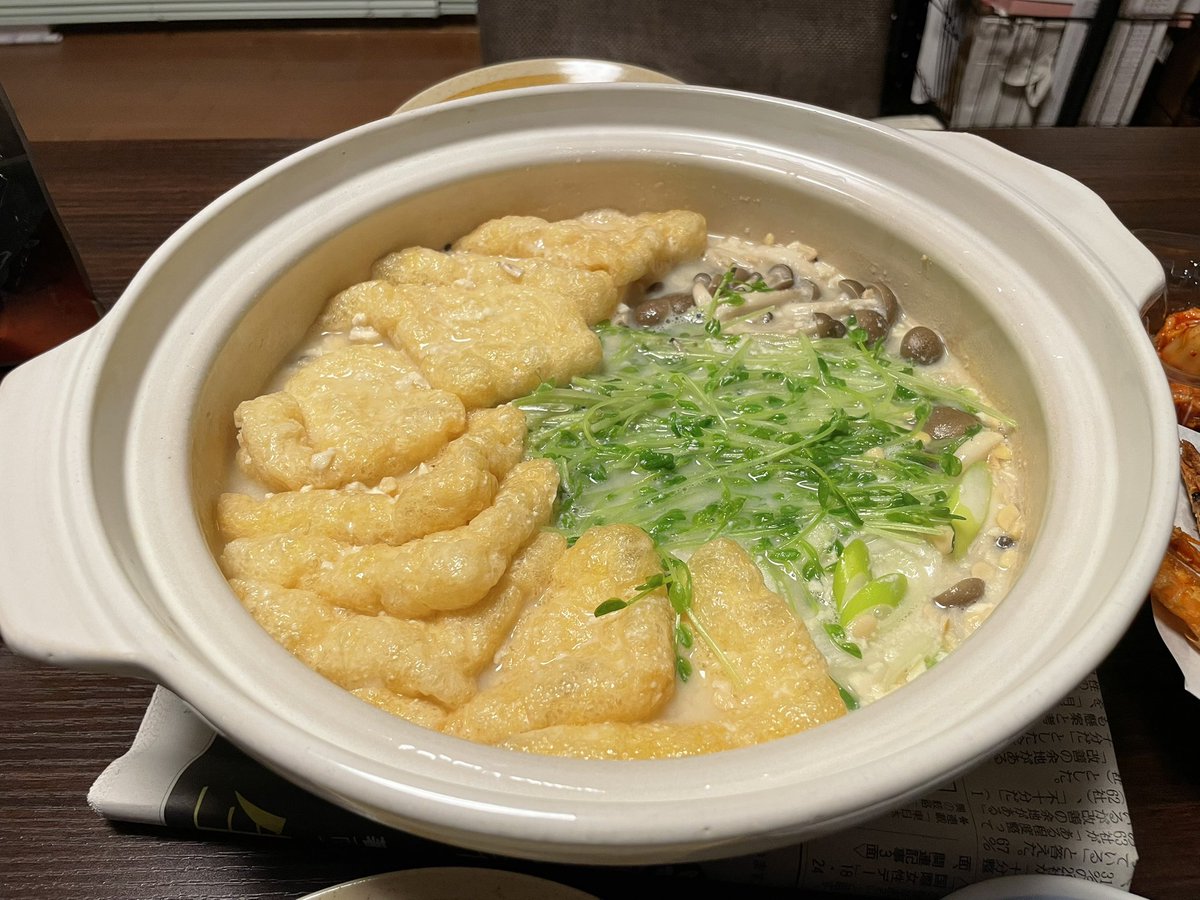 すっかり我が家の定番鍋に