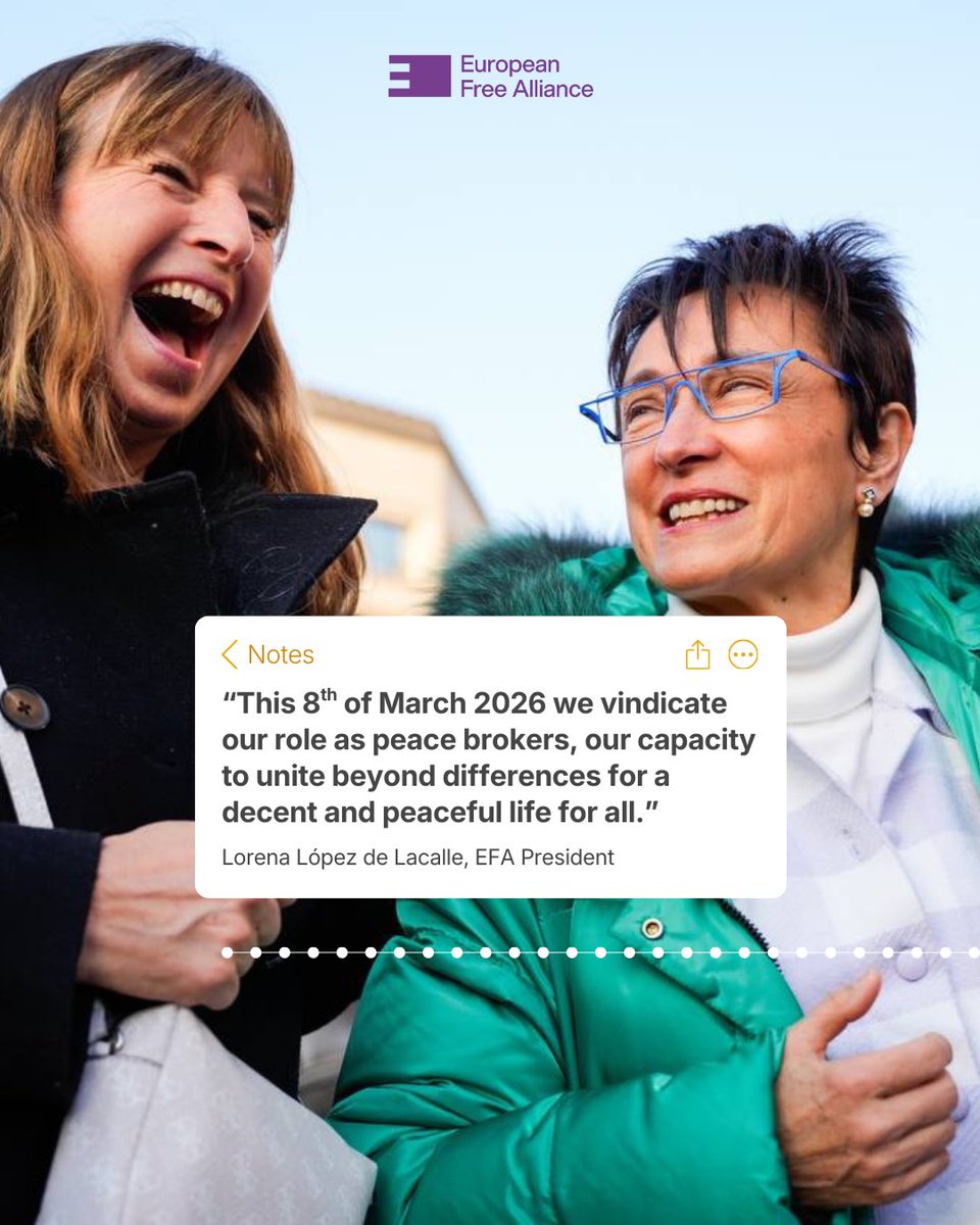 European Free Alliance tweet media