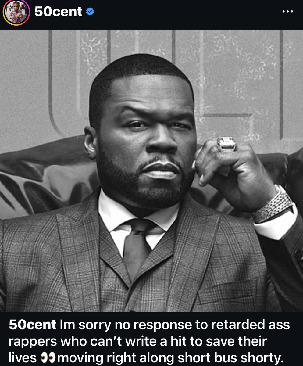 DatPiff's tweet image. 50 Cent responds (kind of) to Papoose freestyle 😂
