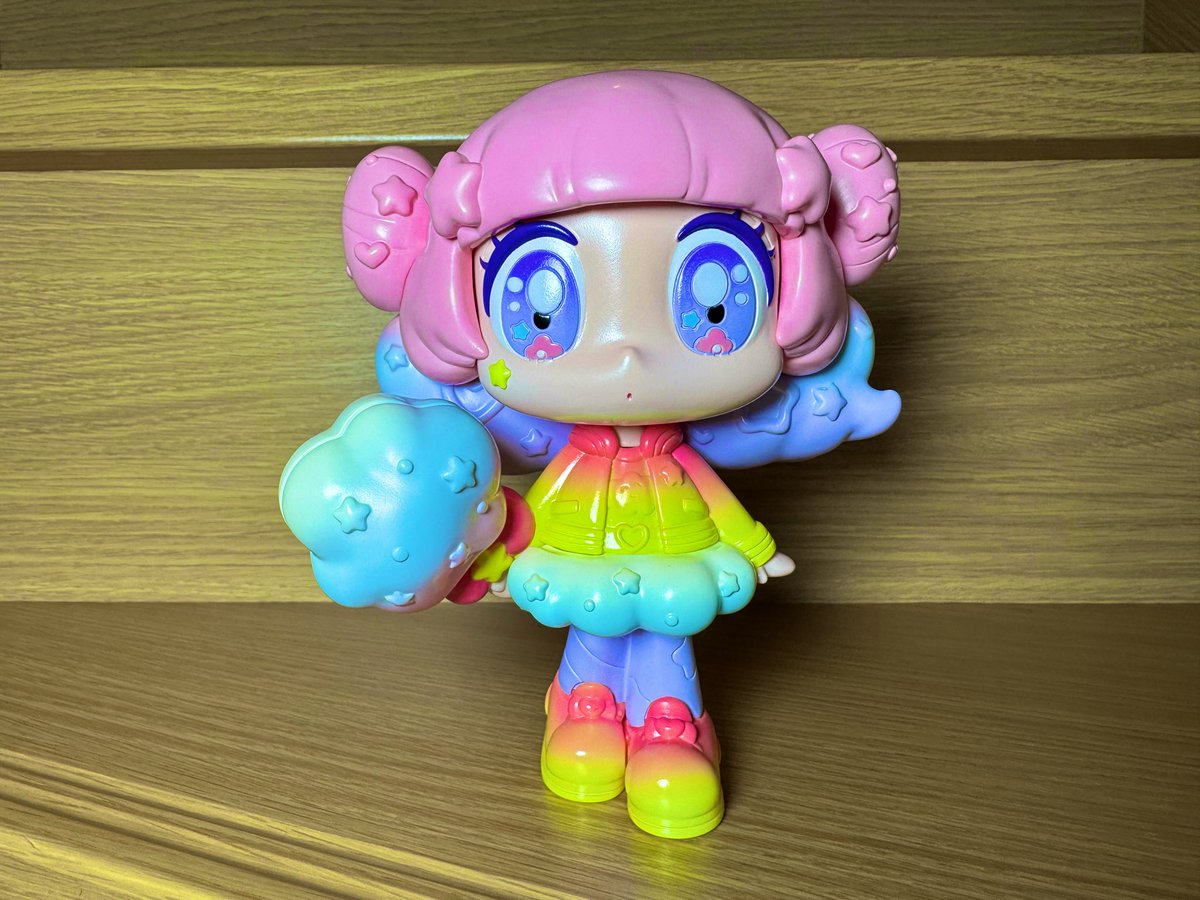 TokyoPixel の個展にて申し込んでいた #mog さんの #フワちゃん が爆達