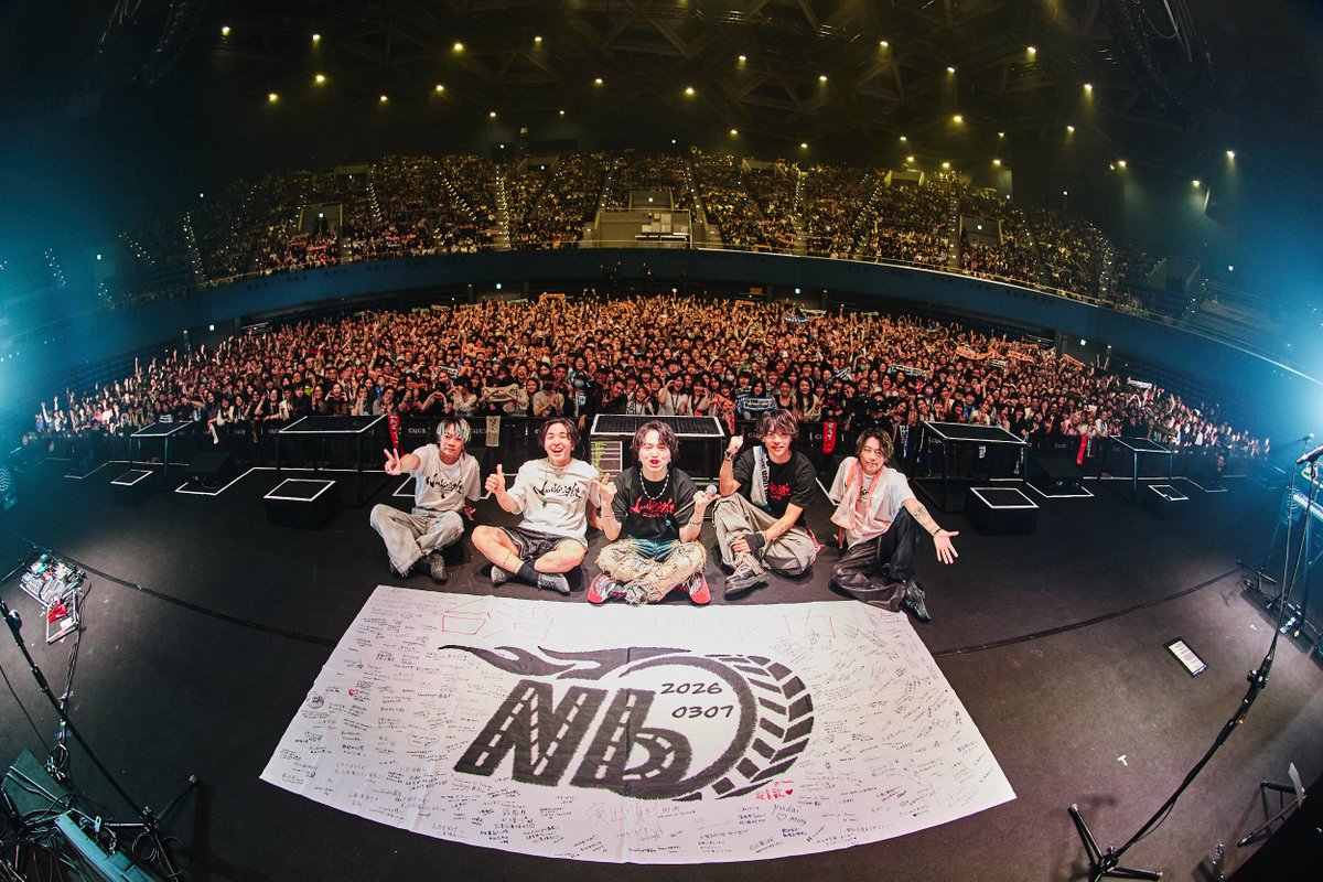 Novelbright_jp's tweet photo. 2026.03.07 at KAOHSIUNG MUSIC CENTER
「Novelbright ASIA TOUR 2025-2026 
〜Winding Road〜」

謝謝大家來看我們的演出😊
第一次的高雄演唱會超棒的✨
還首次演唱了新曲「アネモネ」❤️‍🔥

Winding Road TOUR就此完結🙌
接下來在PYRAMID TOUR相見吧🔥

Photo: @KeecoRoma https://t.co/MlgvtiCXj9