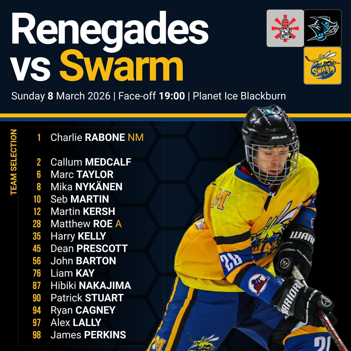 It's game day!!

#mcrswarm