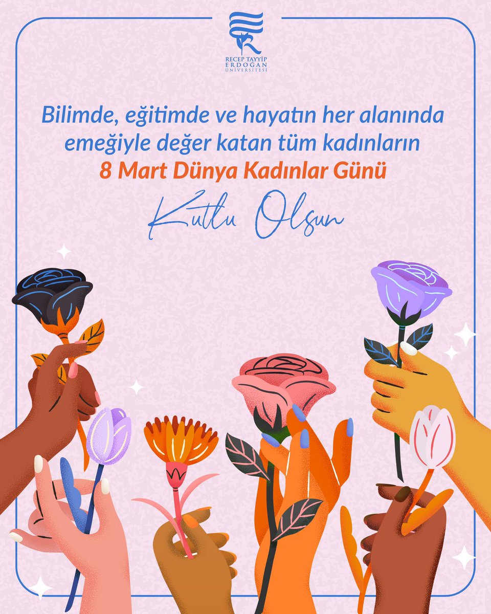 Recep Tayyip Erdoğan Üniversitesi tweet media