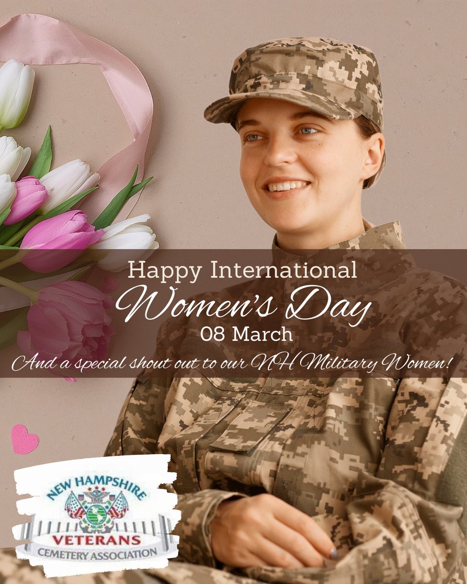 Happy International Women's Day and a HUGE shout out to our #NH Military Women!