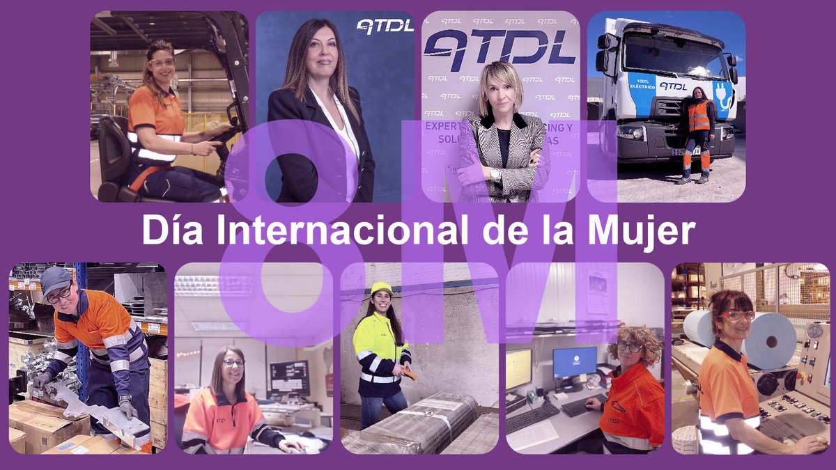 AtdlLogistica's tweet photo. Hoy es el Día Internacional de la Mujer.

En ATDL creemos en las personas, en su talento y en su esfuerzo diario. Porque la profesionalidad y el compromiso no entienden de género.
Gracias a todas las mujeres que forman parte de nuestro equipo.

Feliz #8M 💙

#DíaDeLaMujer #ATDL https://t.co/EFNmEnF3Y3