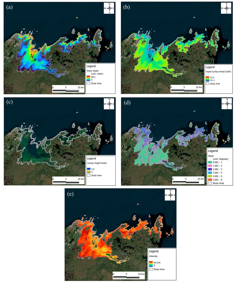 RemoteSens_MDPI's tweet photo. ๐๐ A Combination of Remote Sensing Datasets for #Coastal #Marine #Habitat Mapping Using #RandomForest Algorithm in Pistolet Bay, #Canada
โ๏ธ Sahel Mahdavi et al.
๐ https://t.co/rQs15nlWHc https://t.co/EdkXC3WlJu