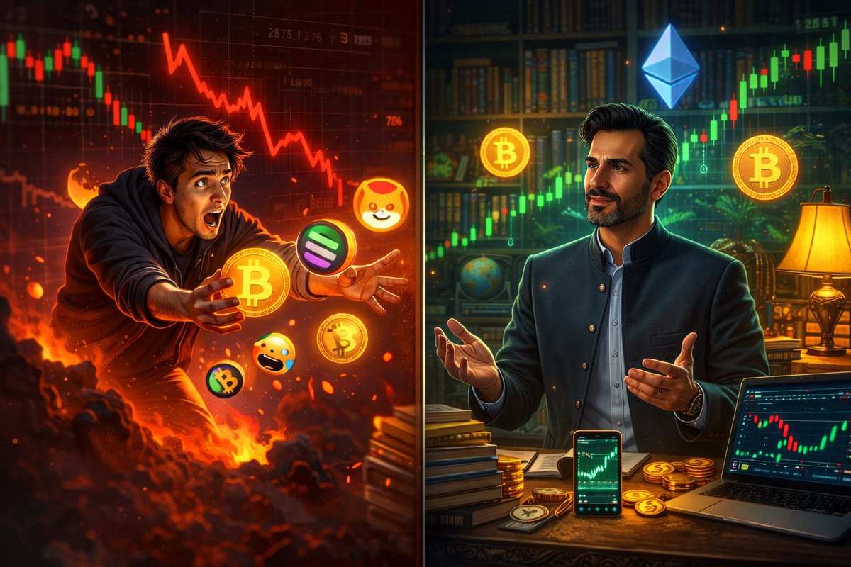 SiyonOfficial's tweet photo. Things I wish I knew before entering crypto

The market doesn’t reward excitement.

The more emotional you are, the more mistakes you make. https://t.co/GzgD9Em8I7