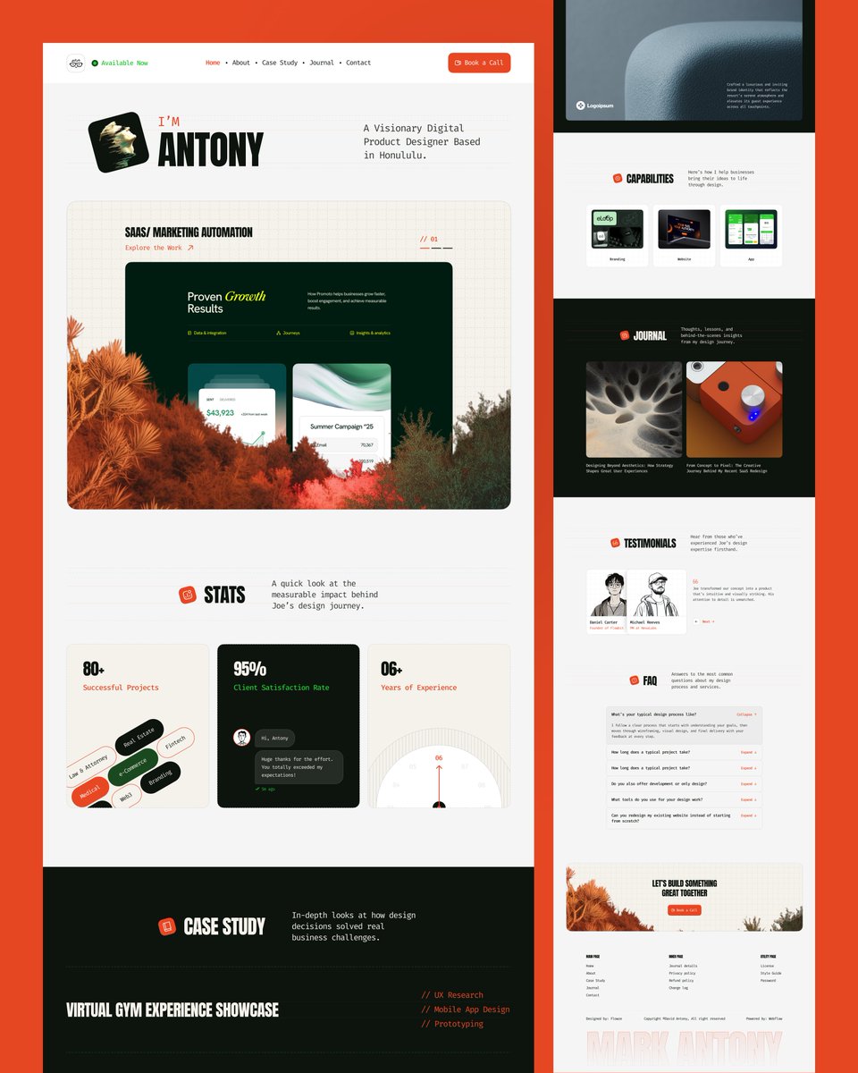 Next-Gen Personal Portfolio Website Design completed for $2000

Do you think it’s worth every dollar?