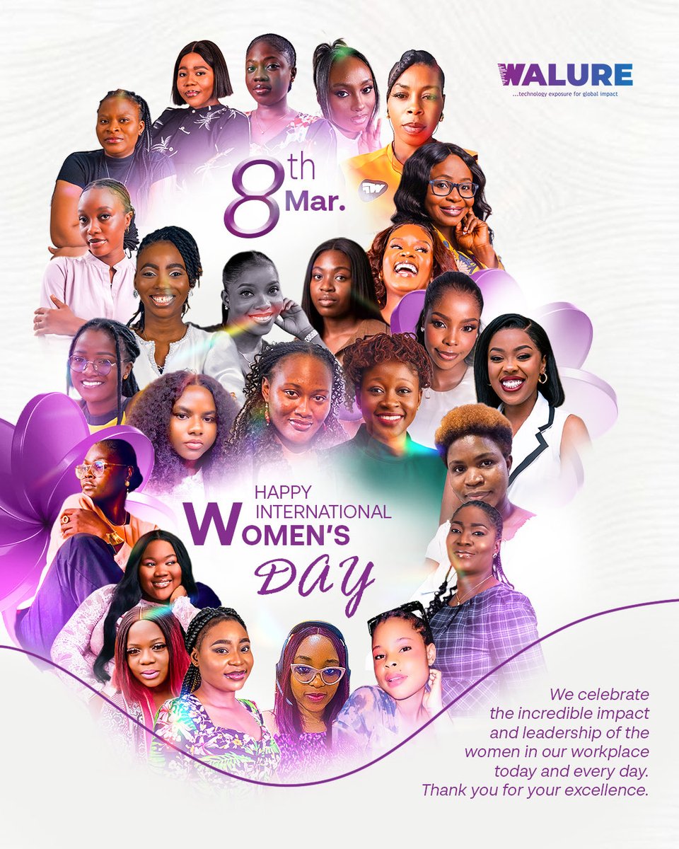 Walure_'s tweet photo. It’s International Women’s Day! 🥂 Here’s to the women of Walure Group, who dream big and make those dreams a reality. 

Today, we celebrate the brilliance, the hustle, and the heart you bring to everything you do. Happy IWD!❤️

#IWD26 #walure #WomensDay2026 #GiveToGain https://t.co/WVpVwQHJVo