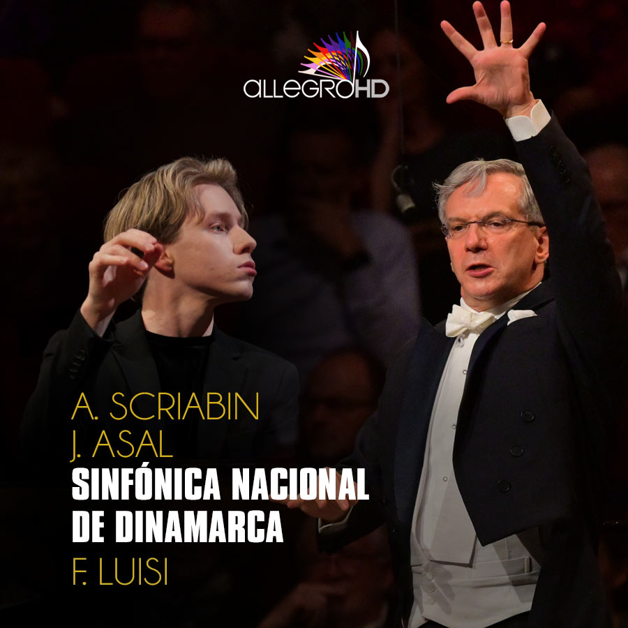 AllegroHD's tweet image. Continúa la monumental aventura por la obra orquestal de Alexander #Scriabin, que la Sinfónica Nacional de Dinamarca (@DKNationalSymph) y @fabluisi llevan a cabo en 2024. Les acompaña el talentoso #JuliusAsal en su único concierto para piano. Deleite hoy:
facebook.com/events/2329713…