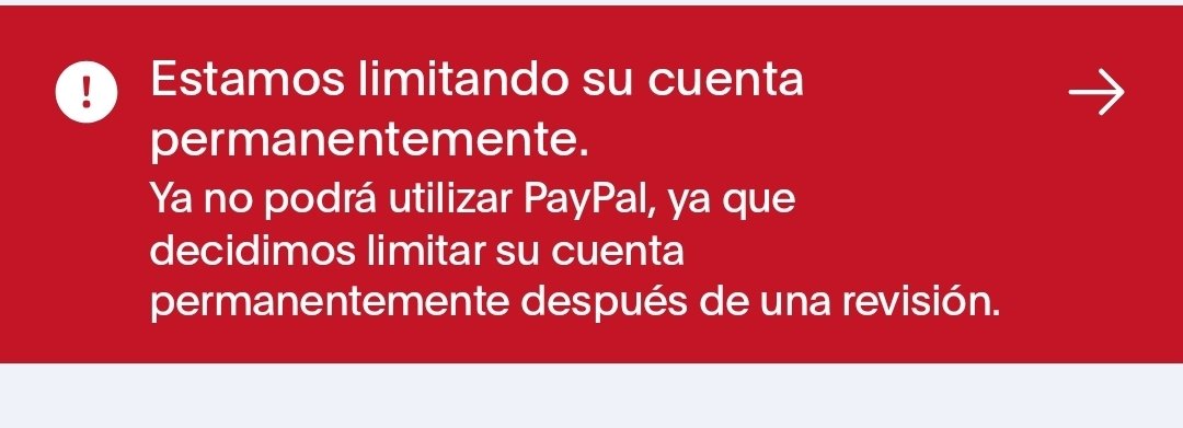 NECESITO AYUDA ‼️‼️

<a href="/PayPal/">PayPal</a> SUSPENDIÓ MI CUENTA SIN JUSTIFICACIÓN 
Tras actualizar los datos requeridos por la aplicación, diligenciando correctamente la información requerida, PAYPAL DECIDIÓ SUSPENDER MI CUENTA ALEATORIAMENTE sin brindarme EXPLICACIÓN 

AYUDENME A TAGGEAR‼️‼️