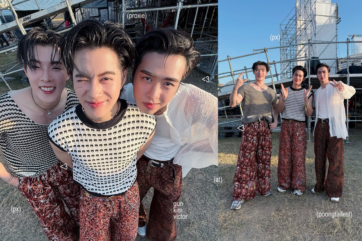 PROXIE_Official's tweet photo. 🧡💛💚🩷🩵💜

ขอบคุณ #พุ่งใต้เฟส ที่ให้โอกาสพวกเรา #PROXIEth ได้ไปเจอแฟน ๆ ทุกคน

ขอบคุณกำลังใจจากแฟนที่ตามมาให้กำลังใจพวกเราเสมอ สำหรับใครที่เพิ่งได้มาทำความรู้จักกัน ฝากเนื้อฝากตัวพวกเราด้วยนะครับ🫶🏻

#พุ่งใต้เฟสxพ้อกสี
#bROTHERSMUSIC https://t.co/pt3A3kvWxZ