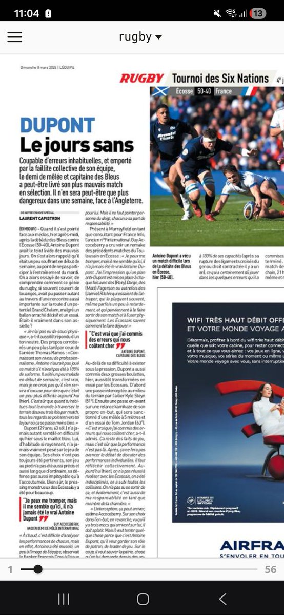 Bonjour <a href="/JFPaturaud/">JF Paturaud</a> <a href="/LCampistron/">LCampistron</a> <a href="/FLaberne/">Frédéric Bernès</a> <a href="/lequipe/">L'Équipe</a> 
C'est une coquille comme dans Capistron ou c'est un jeu de mots que je ne comprends pas "Le jourS"? Merci. #xvdefrance #rugby #galthie