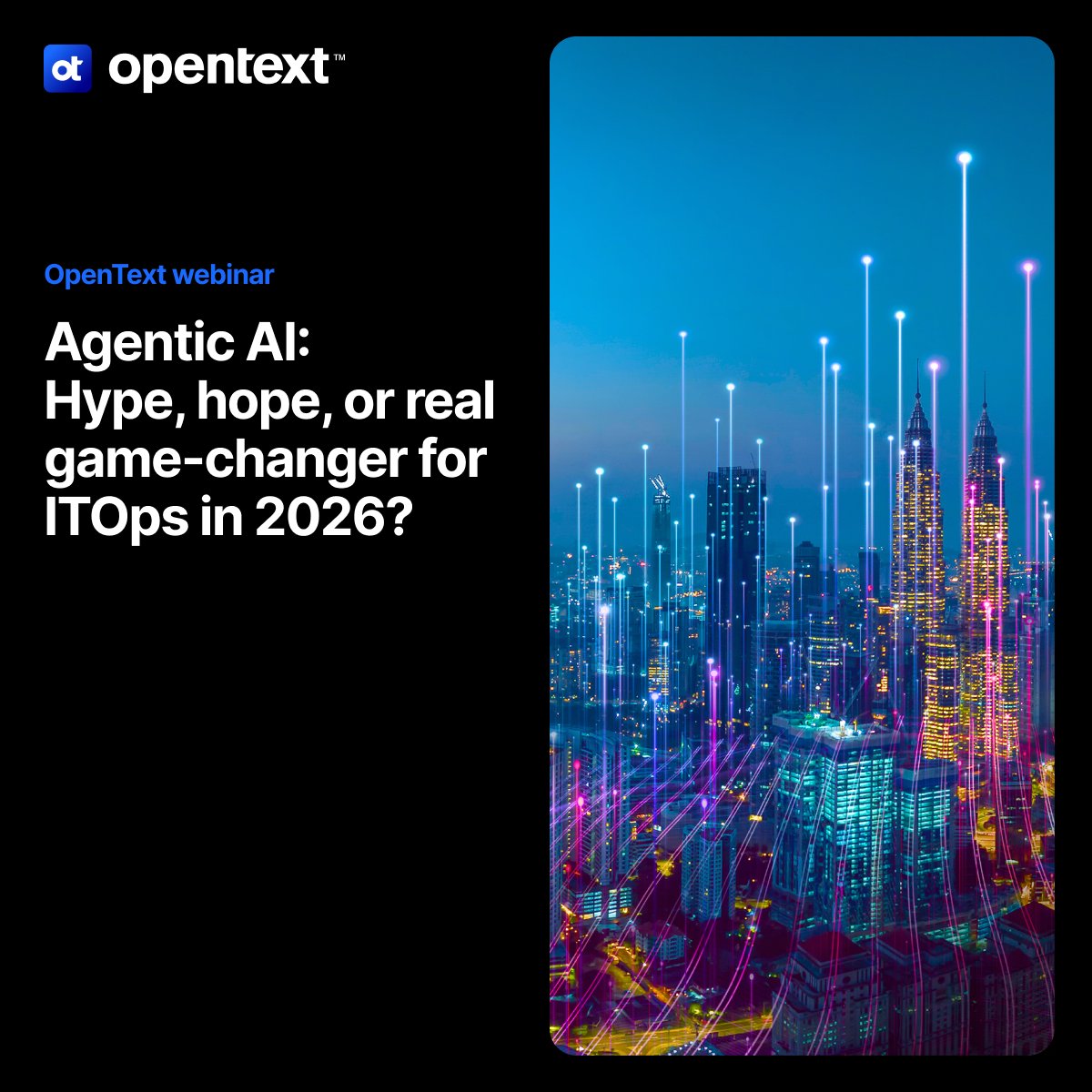 OpenText Observability and Service Management tweet media