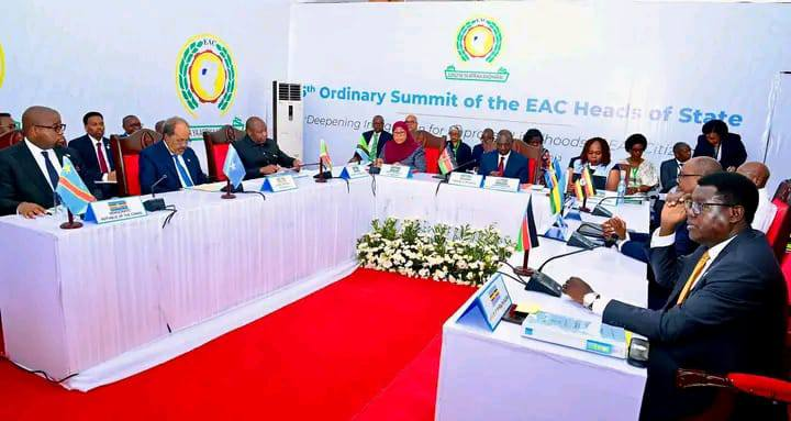 SouthSudanGov's tweet photo. Representing President #Kiir, Foreign Minister Semaya Kumba engaged with EAC leaders on key regional priorities—including peace, security, trade, and economic cooperation—to strengthen mutually beneficial relations between South Sudan and fellow EAC Member States. #25thEACSummit https://t.co/CQK5Ydj6WD