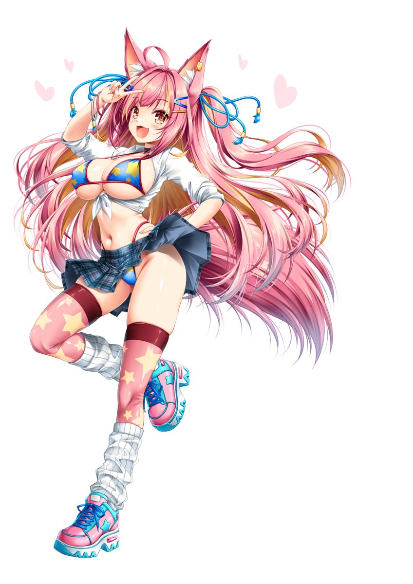 #あかつきあーと
以前間違えて尻尾9本描いてしまった狐耳のおっぺぇでっけぇおねーさんの完成品がコチラ、歩けばきっとすっげぇ揺れるに違いない、それはもう縦横無尽に。
のびろー

次の絵も別の狐耳おねーさんの予定。 