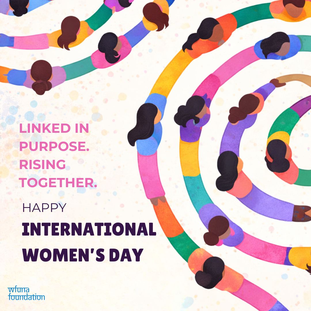 wfunafoundation's tweet photo. Stronger when we stand together. 

Today we're celebrating the power of community and solidarity. Happy International Women's Day!

#InternationalWomensDay #WomensDay2026 #Community https://t.co/PfZzGwDtAv