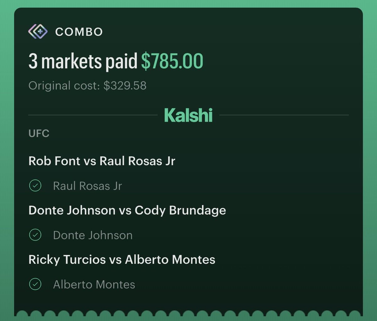 MMABrainRot's tweet photo. Little sneaky bet #UFC326 https://t.co/BpxYgJpiJP