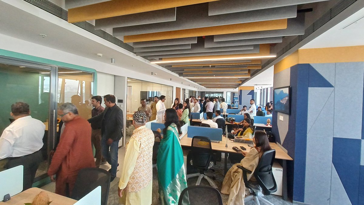 We had a wonderful time celebrating our new office with music, smiles, and great energy. 🎶✨

It was a special moment for our team as we begin this new chapter together. Looking forward to many more achievements, collaborations, and celebrations in this new space.

#BEACONIndia