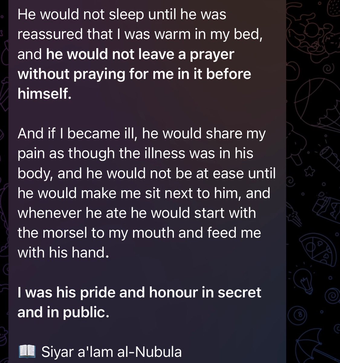 i just found out about the story of umm kulthum bint abi bakr and her husband talhah ibn ubaidillah and it's literally one of the most beautiful things ever