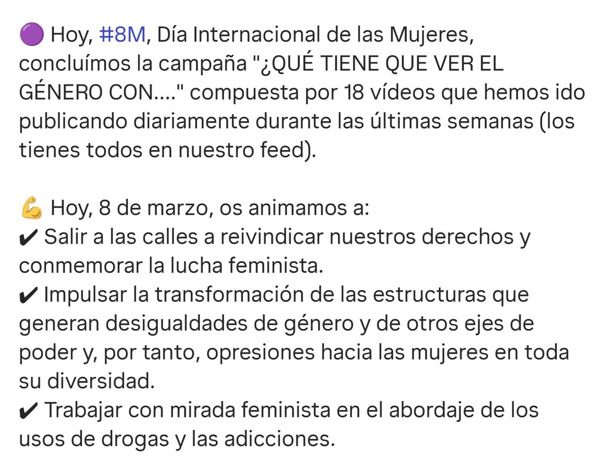 Red Género, Drogas y Adicciones tweet media