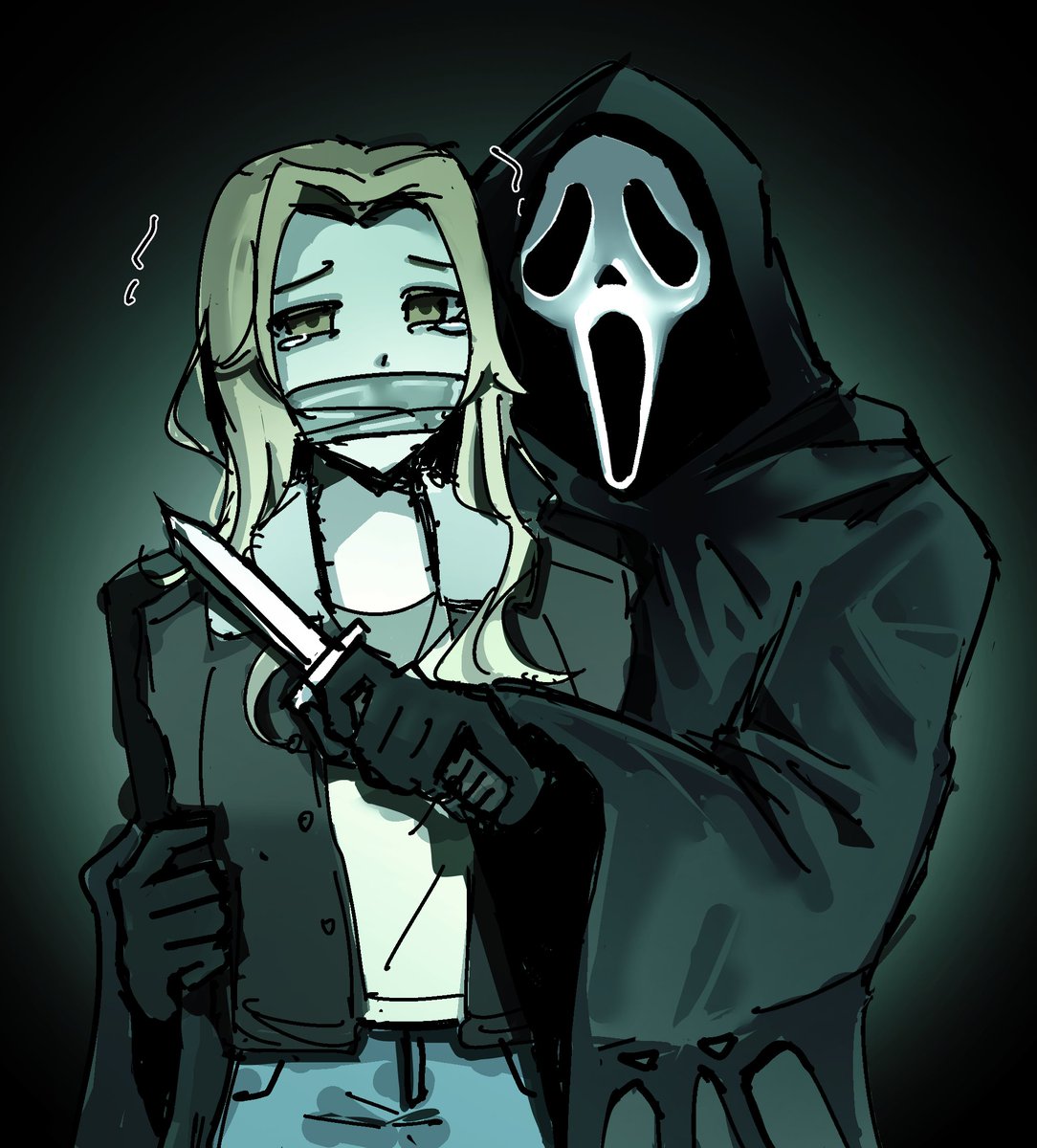 weiyinxinshen04's tweet photo. #screamfanart #ghostface #scream
My favorite scene in scream7,so hot https://t.co/S6lkJijzw9