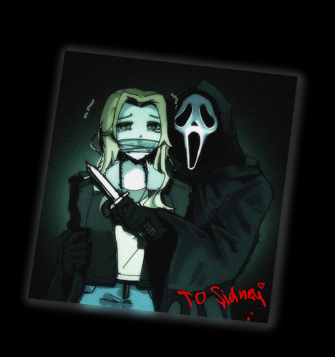 weiyinxinshen04's tweet photo. #screamfanart #ghostface #scream
My favorite scene in scream7,so hot https://t.co/S6lkJijzw9