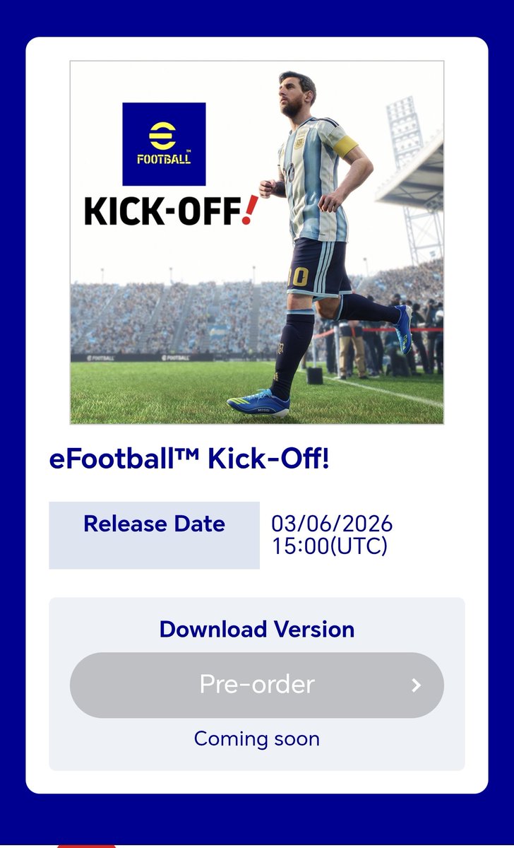 eFootball - AR ➐ tweet media