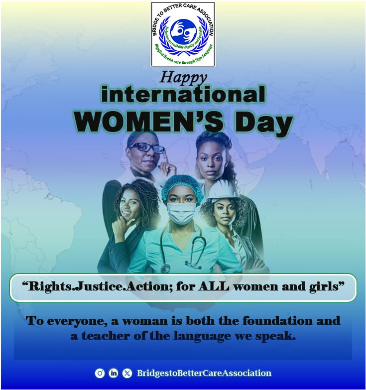 BBCssociatio's tweet photo. Happy International Women’s Day

Celebrating the strength, leadership, and dedication of women in every field especially those working to care,heal,and inspire. Let’s continue promoting rights, justice,and action for all women and girls.
#InternationalWomensDay #WomenEmpowerments https://t.co/L04IbNVe7m