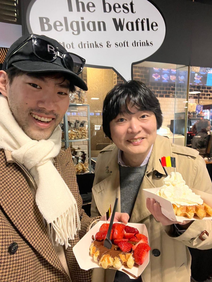 ツアーソリストのブルース<a href="/Bruceliupiano/">Bruce Liu</a> と🇧🇪😋