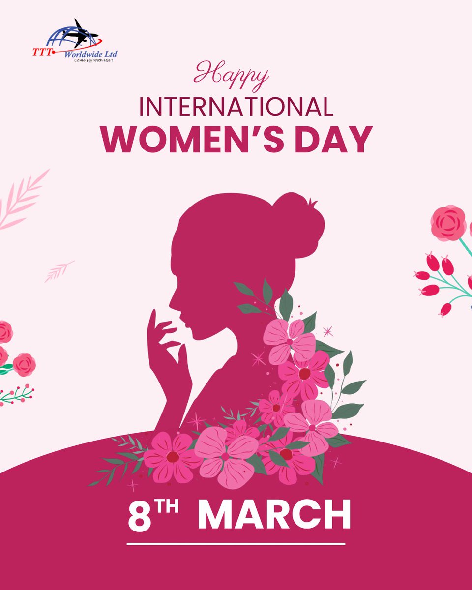 TTTWorldwide's tweet photo. Happy Women's Day 🌷 

To the women who inspire, lead, support and make the world brighter every day, today we celebrate you.

#internationalwomensday https://t.co/fB4vG8JtZg