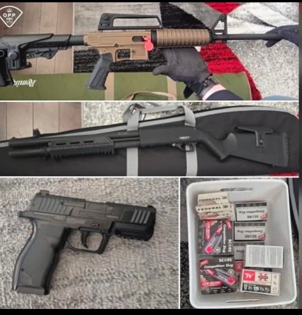 SarpanchMika's tweet image. #Ontario Provincial Police have seized 480 grams of opium, two firearms and a replica head gun during a raid on a Brampton home. According to police, the opium was intended for further trafficking. Police have arrested and charged Khushdeep Kaur (25), Balpreet Kaur (26) and Arun