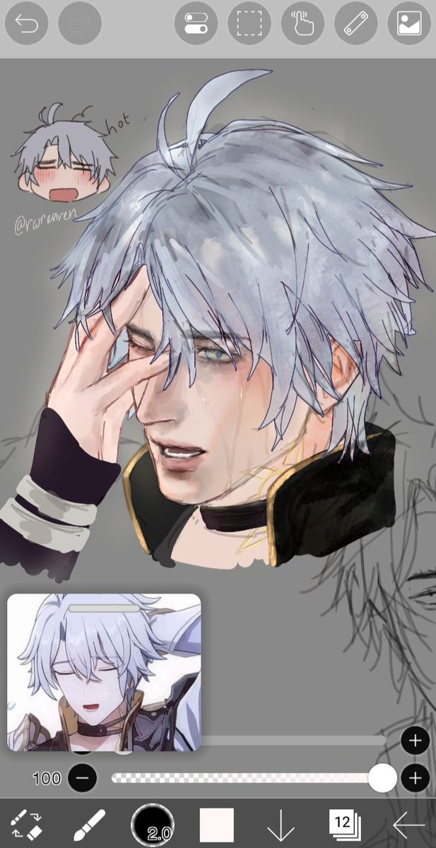 rwrenren's tweet photo. #Phainon #HonkaiStarRail https://t.co/BFQ4zgSM2u
