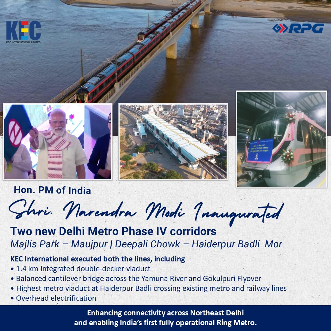 KEC International tweet media