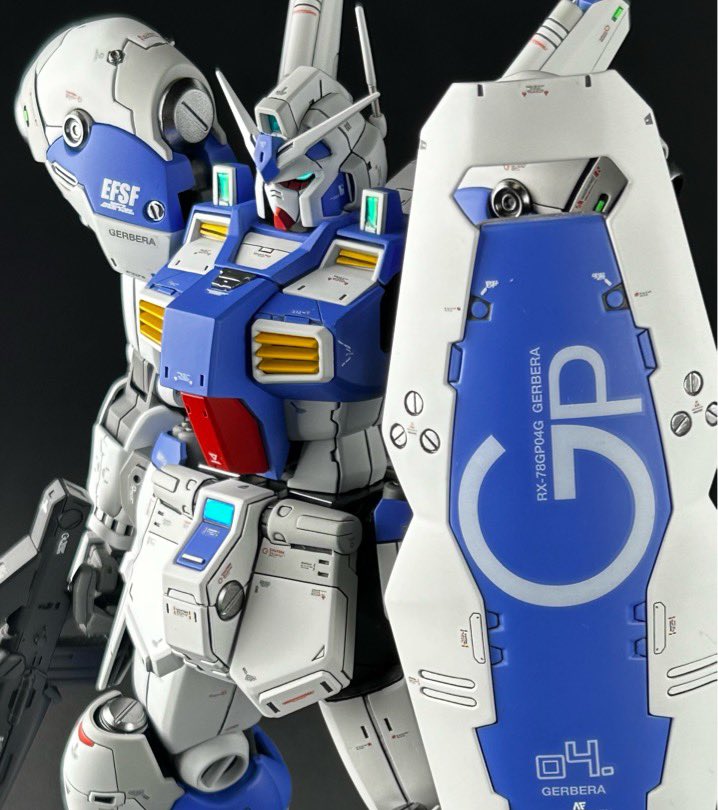 sally_gunpla's tweet photo. キットよりちょっとカッコよく✨️
つや消ししっとり仕上げ✨️
 #自分のスタイルでいこうぜ https://t.co/j5XdXWD61n