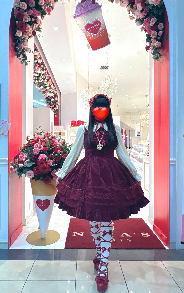 別珍レースフリルを着納め✨

いつものイオンモールでした😂